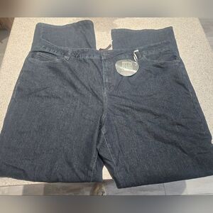 Avenue Denim Women's Blue Jeans Plus Size 24 T Boot Cut Stretch Denim NWT